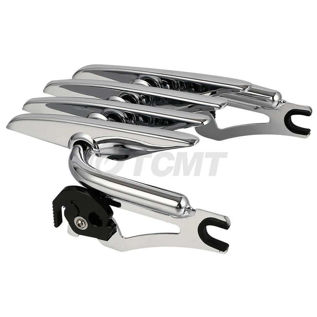 Chrome Stealth Luggage Rack & Docking Hardware for Harley Touring (2009–2013)