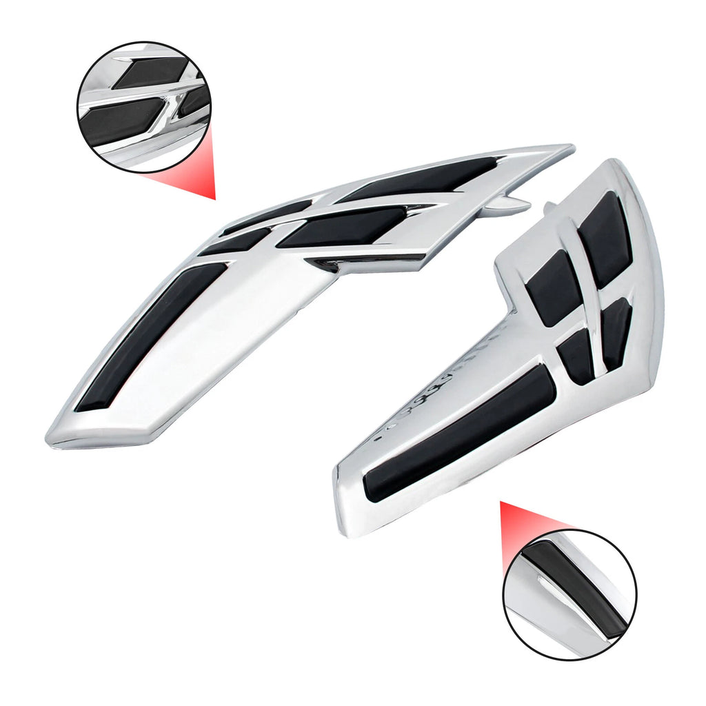 Chrome Fairing Tank Trim for Honda Goldwing GL1800 (2001–2011) T9