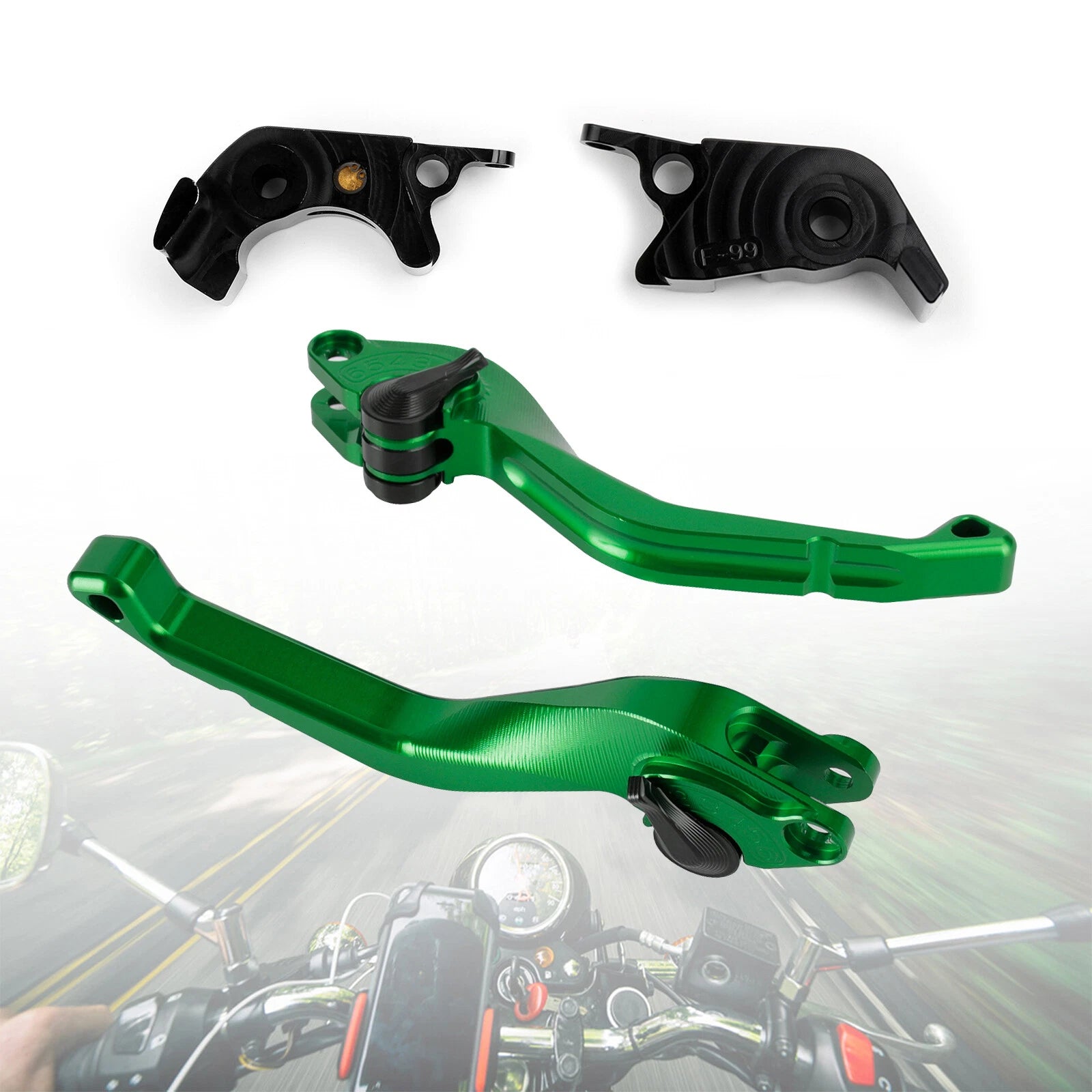 CNC Short Clutch Brake Lever for Kawasaki ZZR/ZX1400 SE (2016–2017) T9