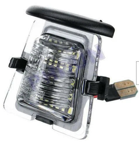 Rear License Plate Light for Jeep Wrangler JK (2007–2018) Clear Lens White