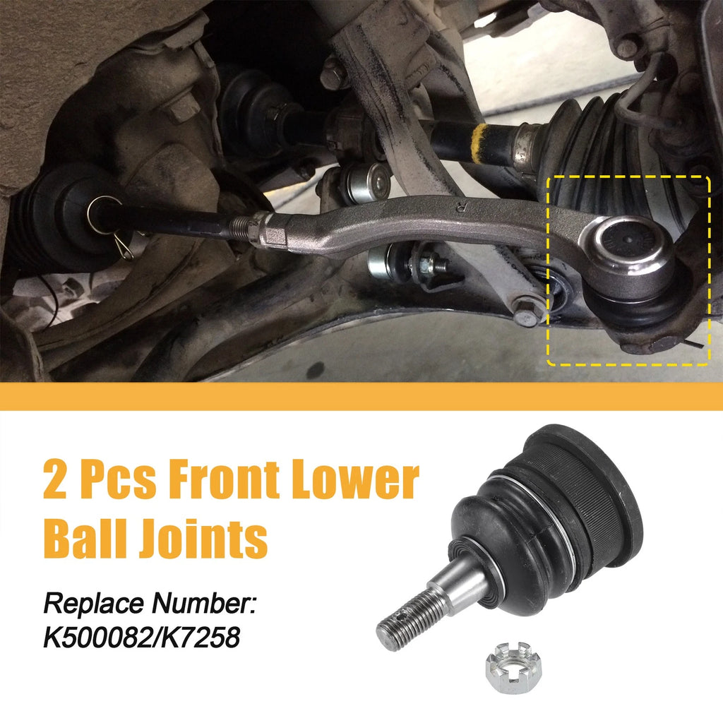 Front Sway Bar Links Lower Ball Joints Set for Dodge Grand Caravan (2005–2020)