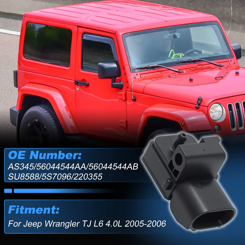 MAP Sensor for Jeep Wrangler TJ L6 4.0L (2005–2006)