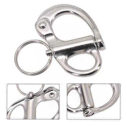 Stainless Steel Quick Release Boat Anchor Chain Eye Shackle Swivel