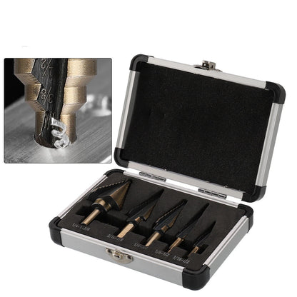 Step Drill Bits Set for Metal Wood Plastic