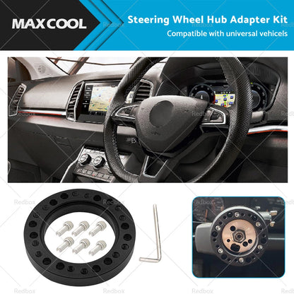 Steering Wheel Hub Adapter Spacer for MOMO NARDI Quick Release (Fits Various)