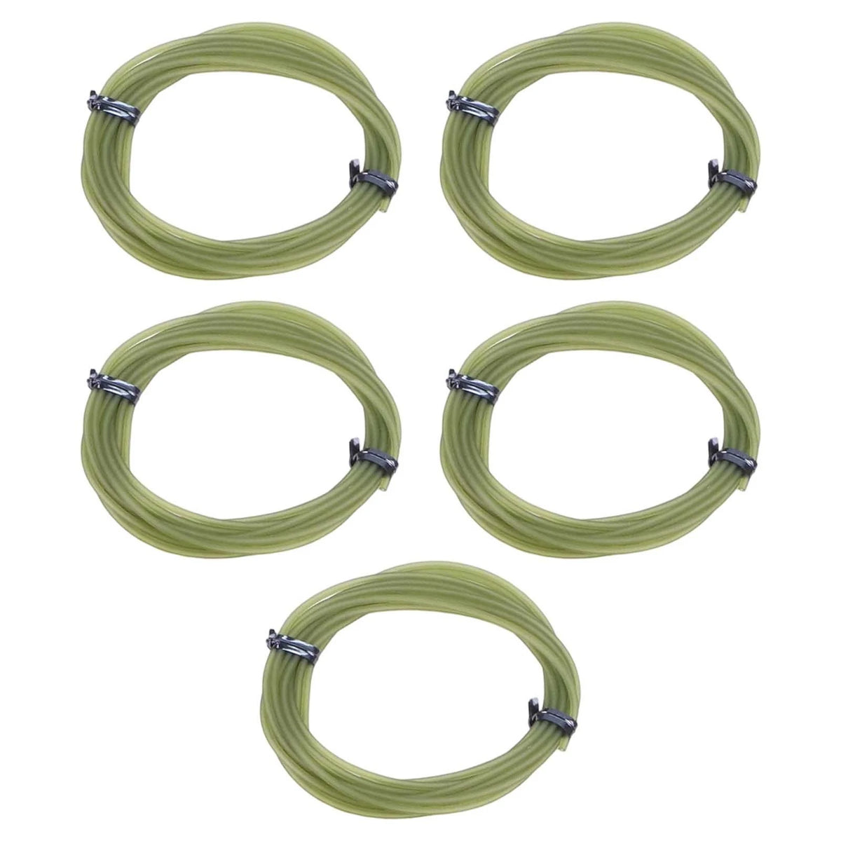 5pcs Rig Tubing 2m Hook Line Sleeve for Carp Fishing Accessories