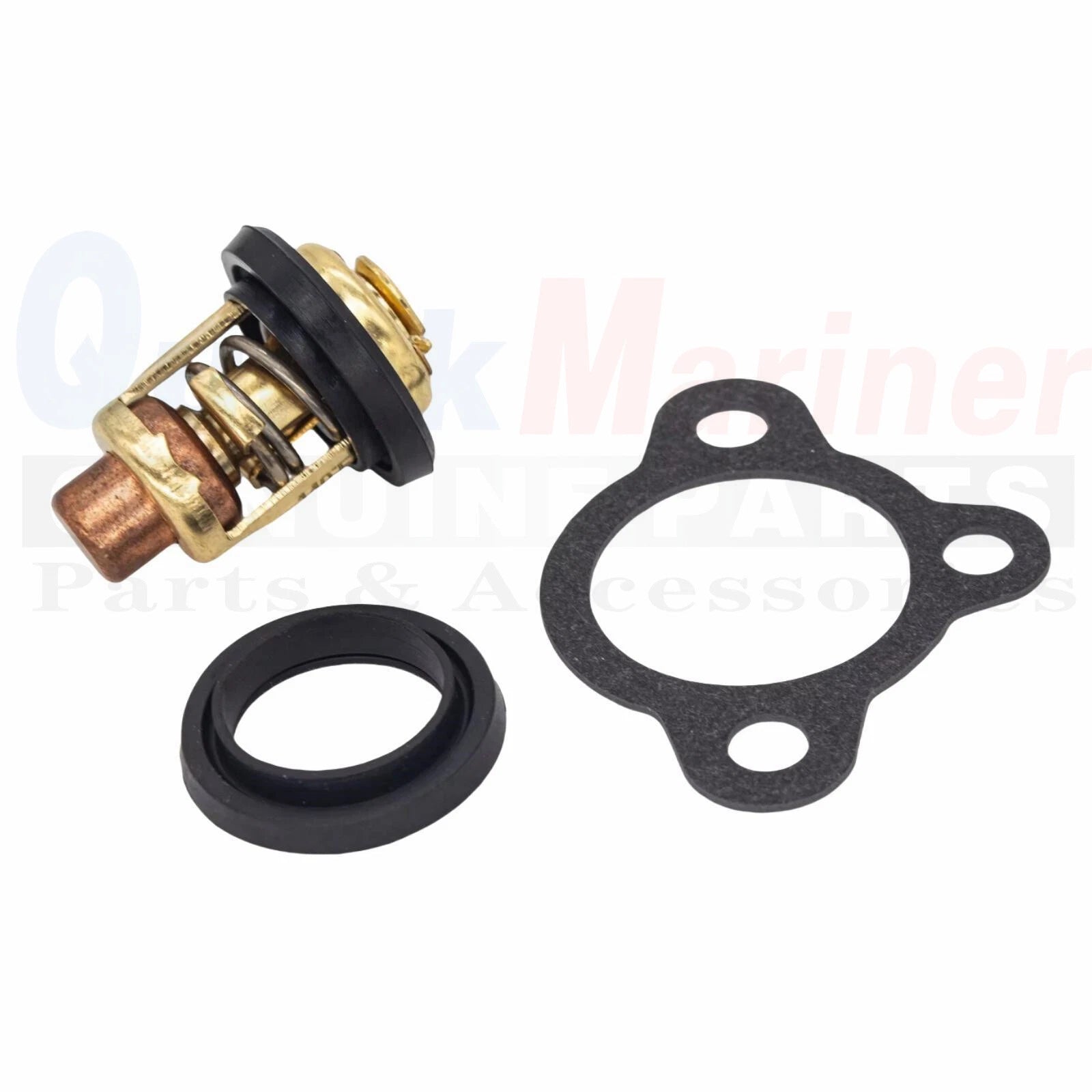 Thermostat Repair Service Kit w/ Seal for Yamaha Outboard (66M-12411-01, 6G8-12411)