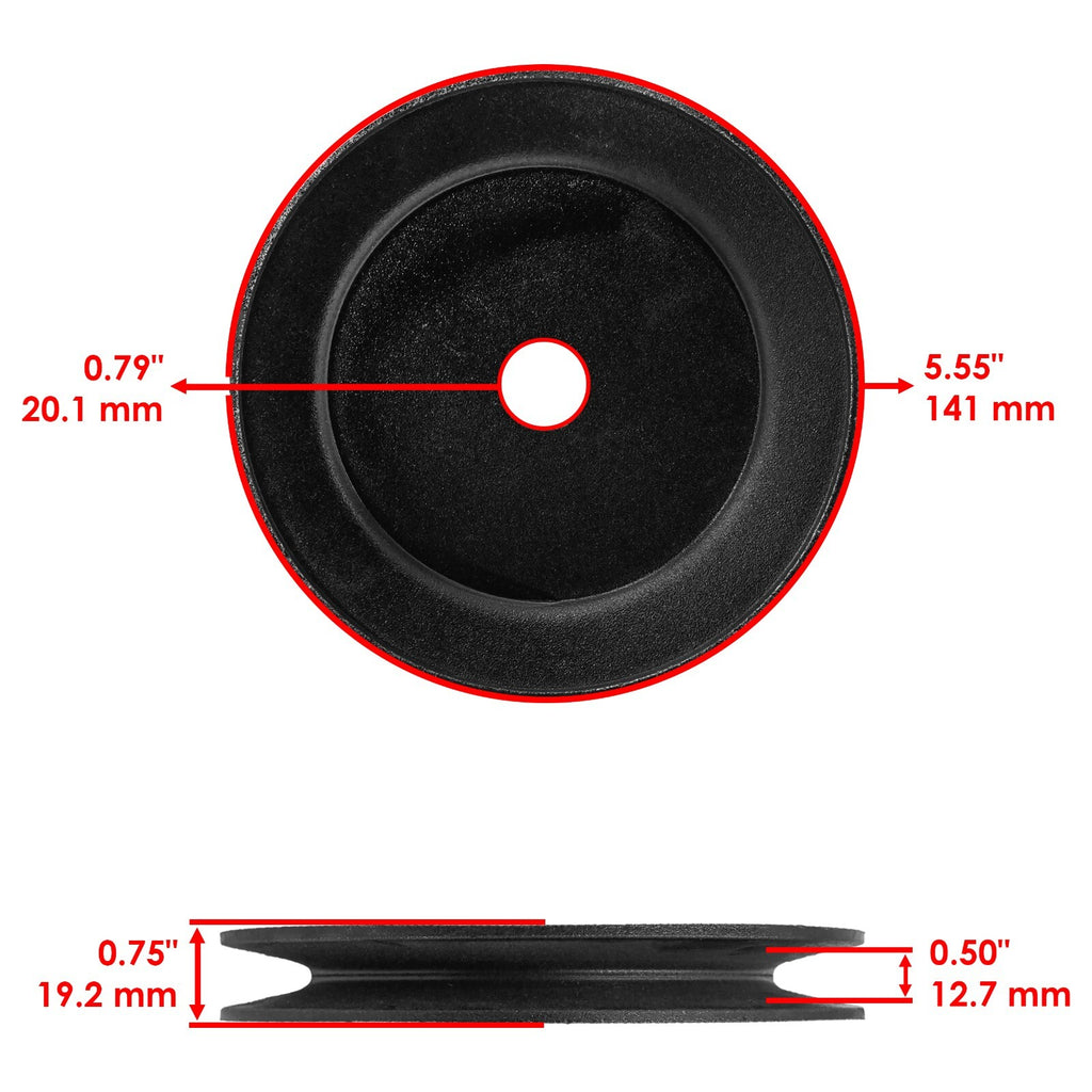 Deck Spindle Pulley Replacement for Simplicity Regent Courier (2000–2016)