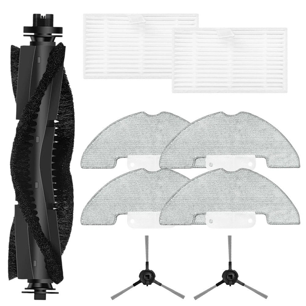 Side Brush Filter Set for Robot Vacuum (Nylon, Plastic)
