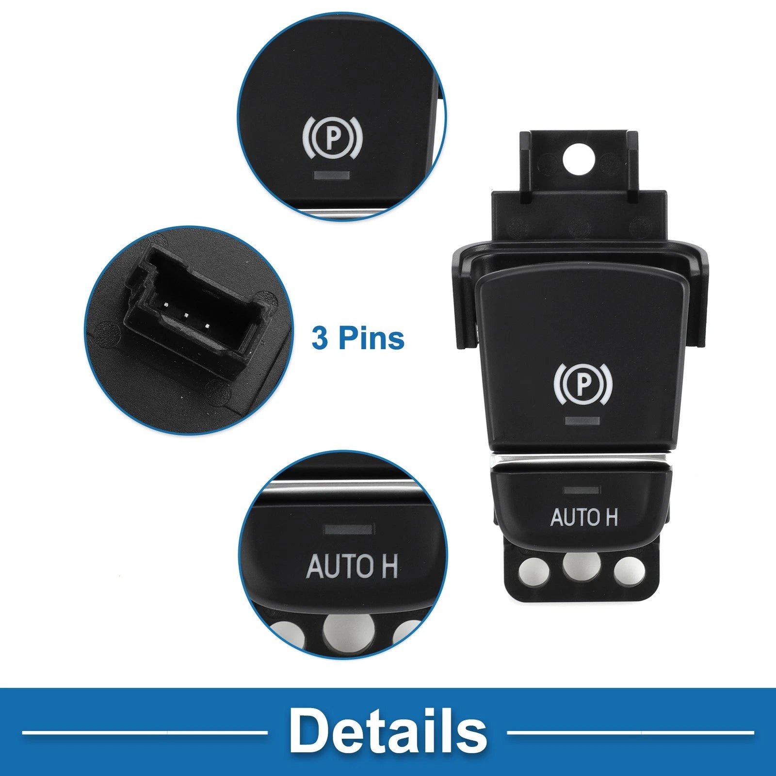 Parking Brake Switch Button Replacement for BMW 540i (2017–2020)