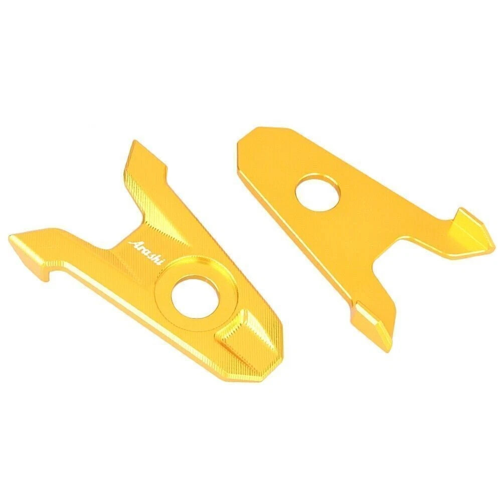 CNC Rear Axle Spindle Chain Adjuster Blocks for Kawasaki Z800 (2013–2016)