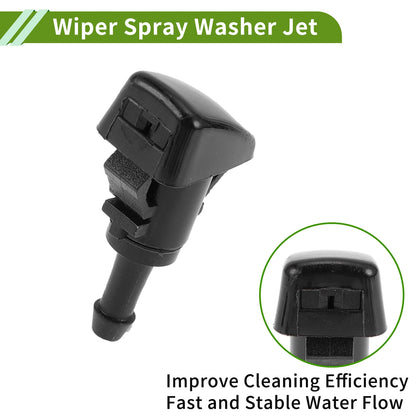 Windshield Washer Nozzle with Hose Connector for GMC