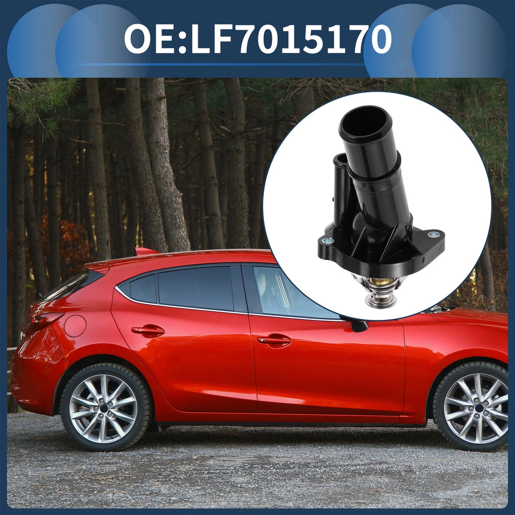 Engine Coolant Thermostat Housing Assembly for Mazda 3 S Hatchback 07-13