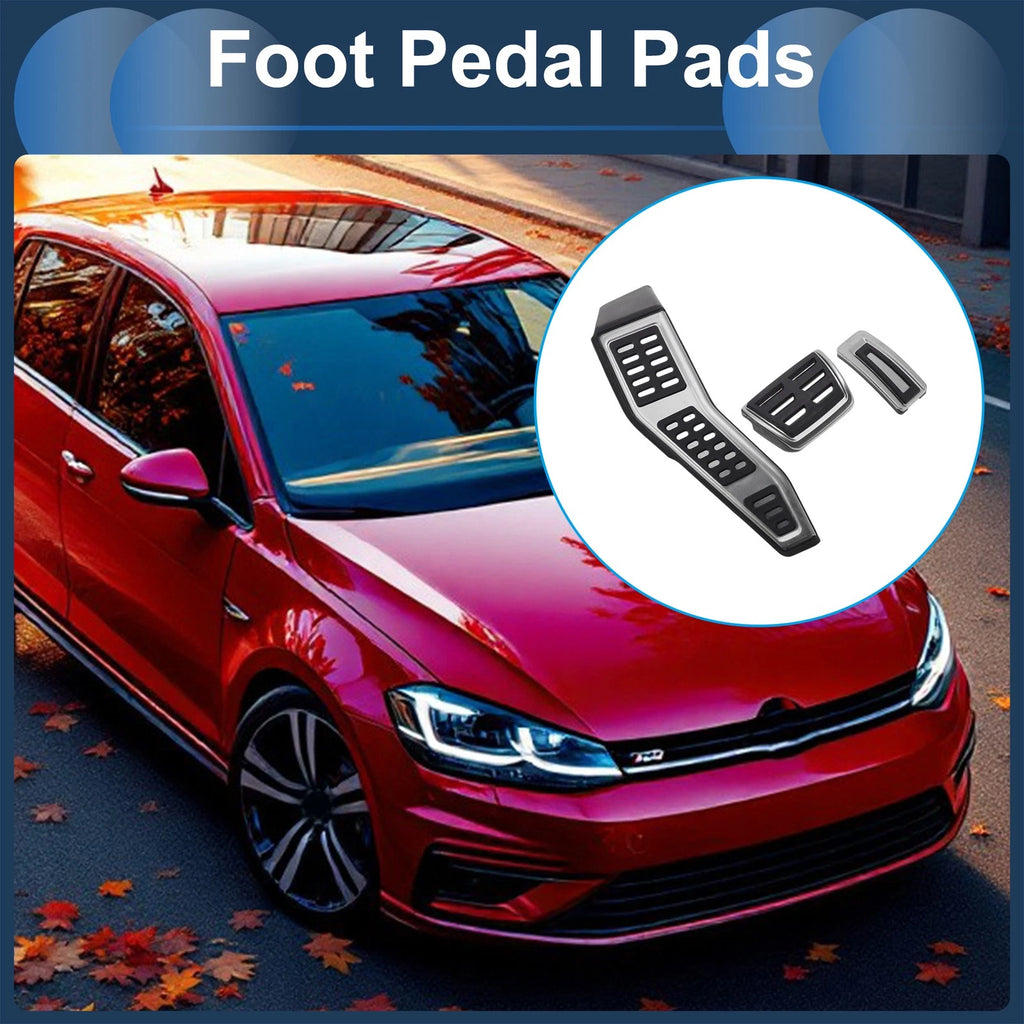 Automatic Accelerator Pedal Covers 3 Piece Replacement for Volkswagen Golf 7 (2013–2019)
