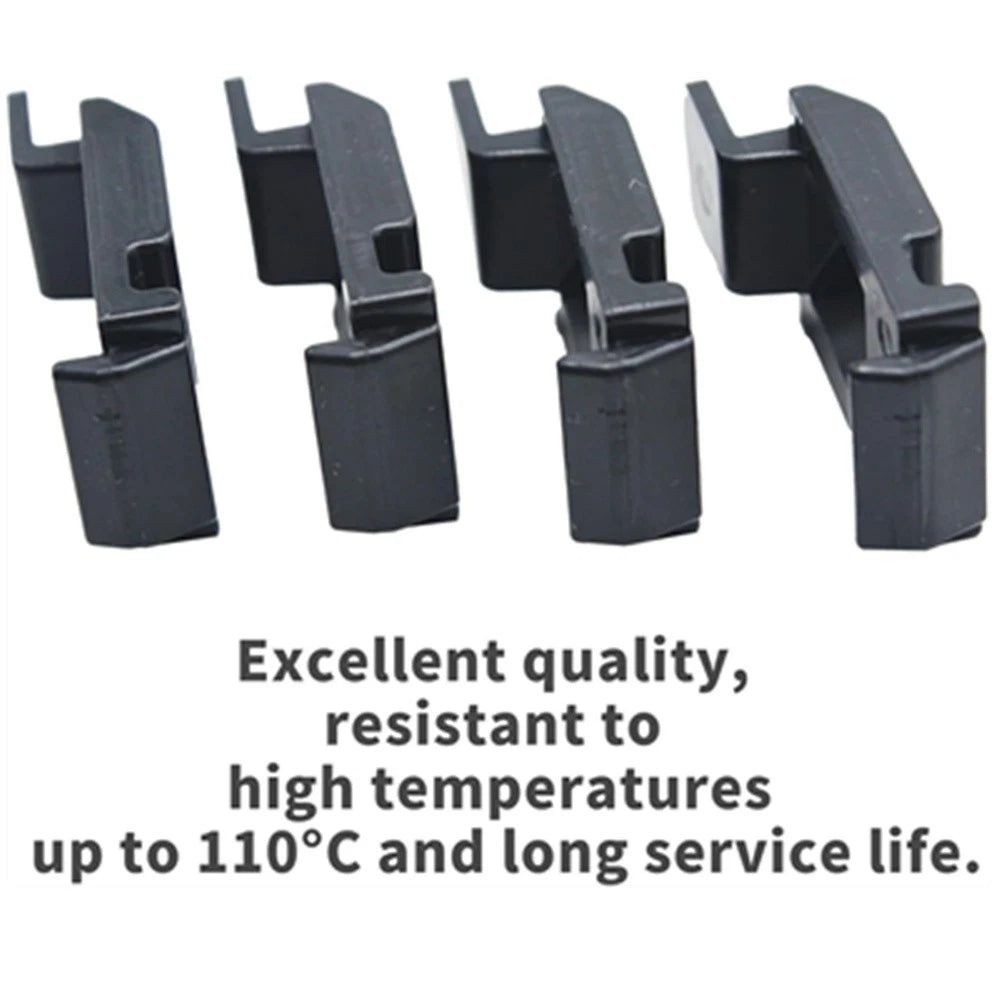 4Pcs Door Lock Striker For Mercedes W123 240D 280E 300D 1237200104, 1237200204