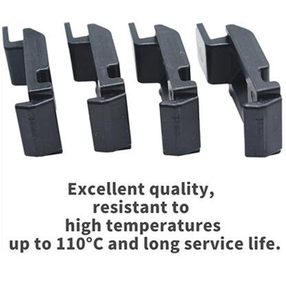 4Pcs Door Lock Striker For Mercedes W123 240D 280E 300D 1237200104, 1237200204