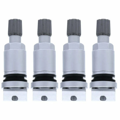 Set of 4 Tire Pressure Monitor Valve Sensor Stems TPMS Service Kit