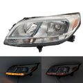 Halogen Headlight for Chevy Malibu LS (2013–2016) Left Driver