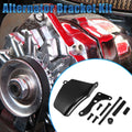 Water Pump Alternator Bracket Kit for Chevy SBC 305 350 (Black) (1968–1970)