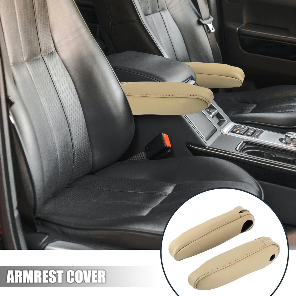 Seat Armrest Cover Pair Front Replacement Beige for Lexus RX350 (2010–2015)