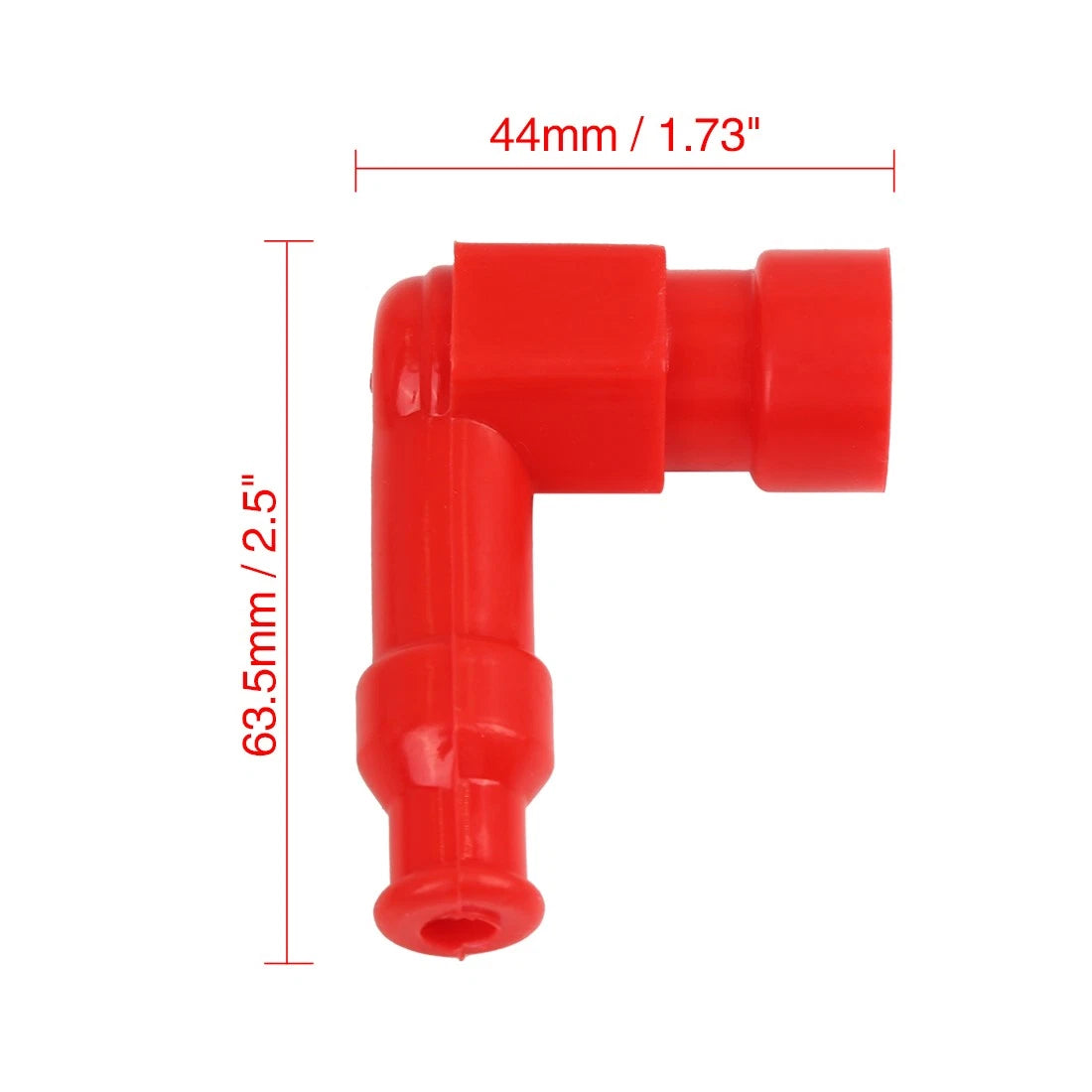 2PCS Spark Plug Cap Covers Waterproof for Honda CG125 CD110 WY125 (2004–2019)