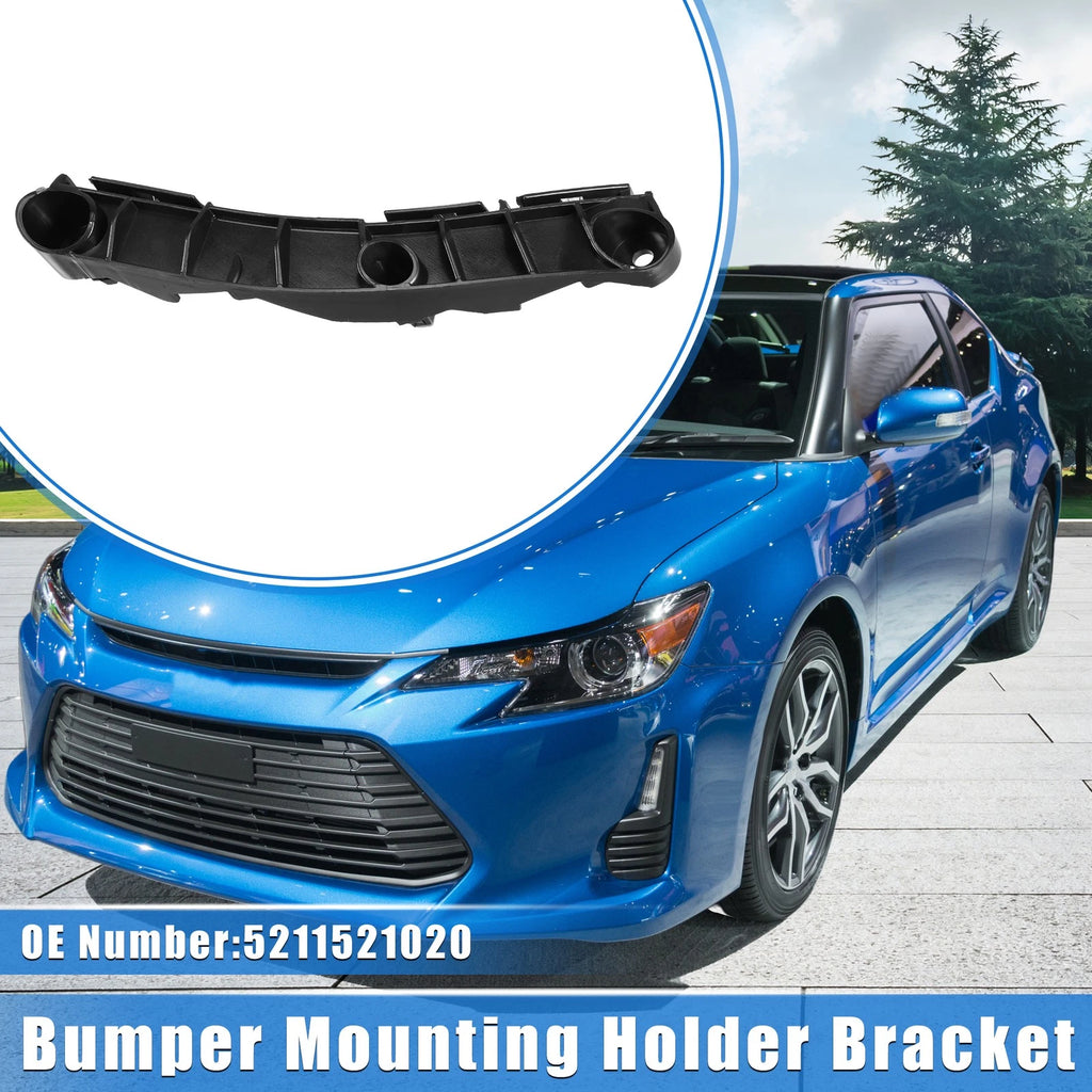 Right Bumper Mounting Support Bracket for Scion TC (2005–2010) Plastic Black