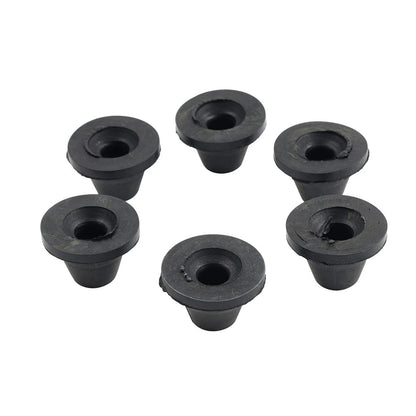 6x Rubber Side Cover Grommet For Harley Touring Road King Electra Glide 1996-07