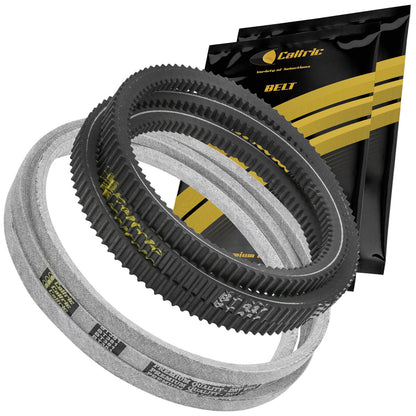 Deck Belt Set for John Deere X304 X310 X320 X324 X340 X360 (48-Inch)