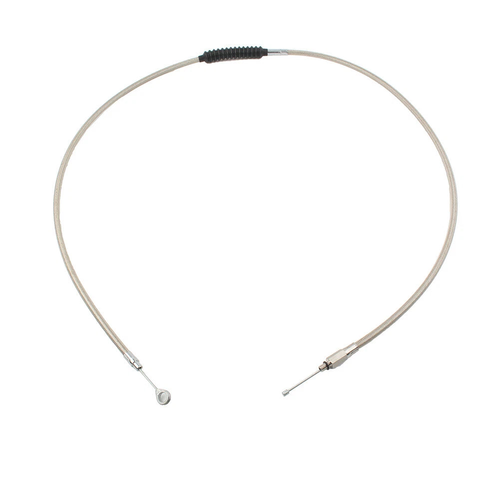 Stainless Clutch Cable for Harley Dyna FXDWG, Softail Fatboy, Road Glide
