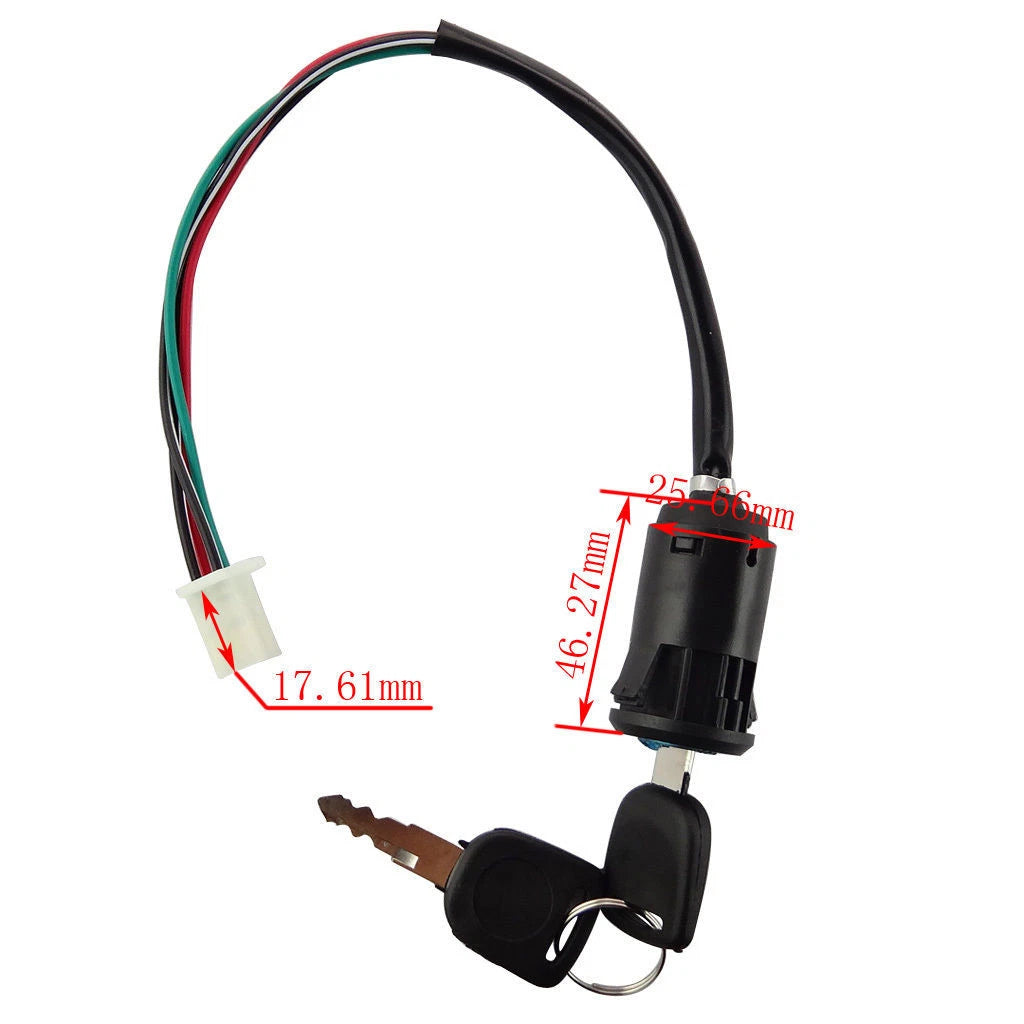 Ignition Barrel Switch Lock Key for Thumpstar ATV Quad (4 Stroke)