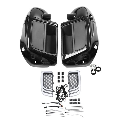 Lower Vented Leg Fairing & Turn Signal Light for Harley Touring Road Glide (2014–2023)