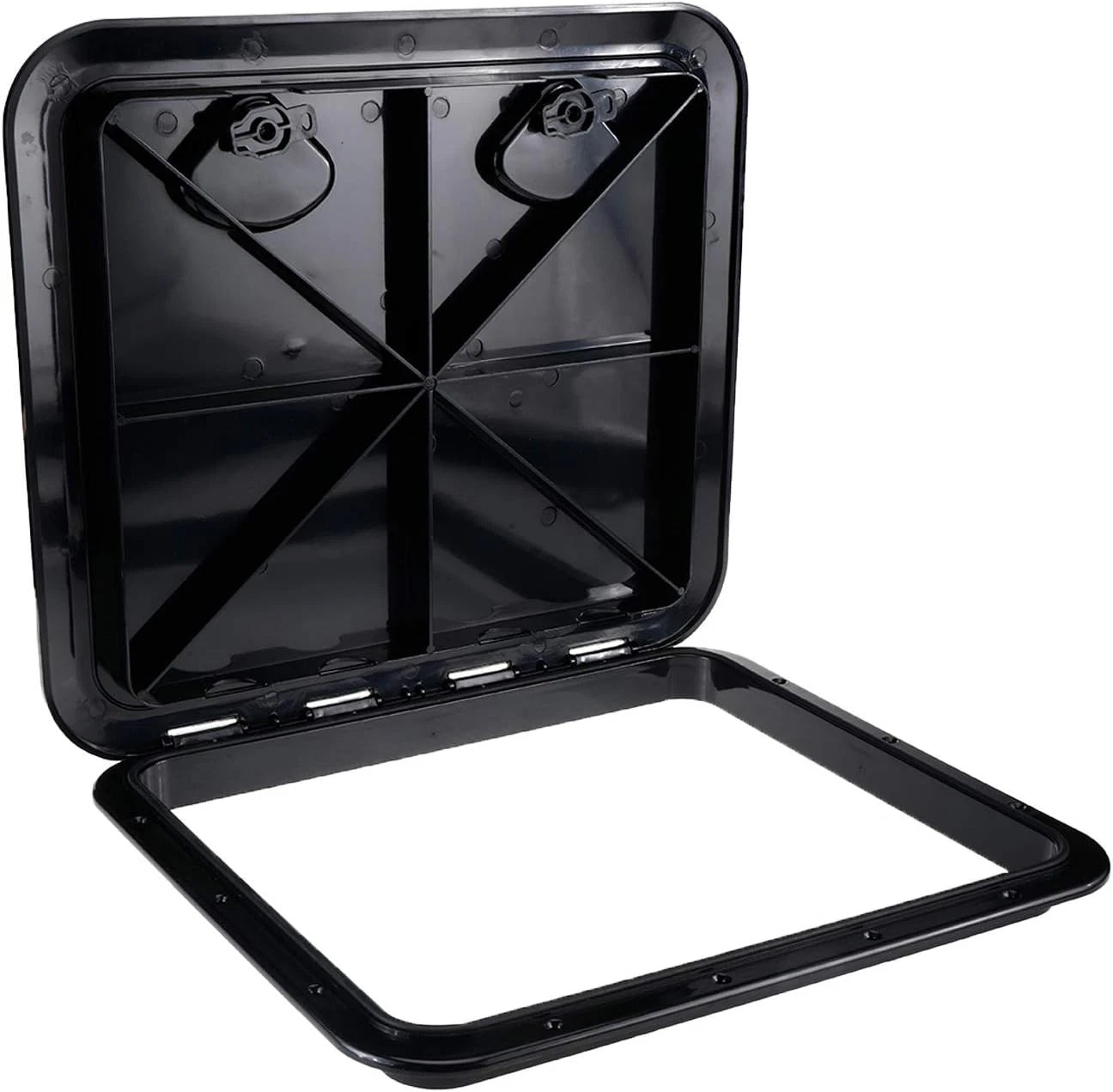 Marine Deck Access Hatch 18" x 20" for Boats (180° Hinged)