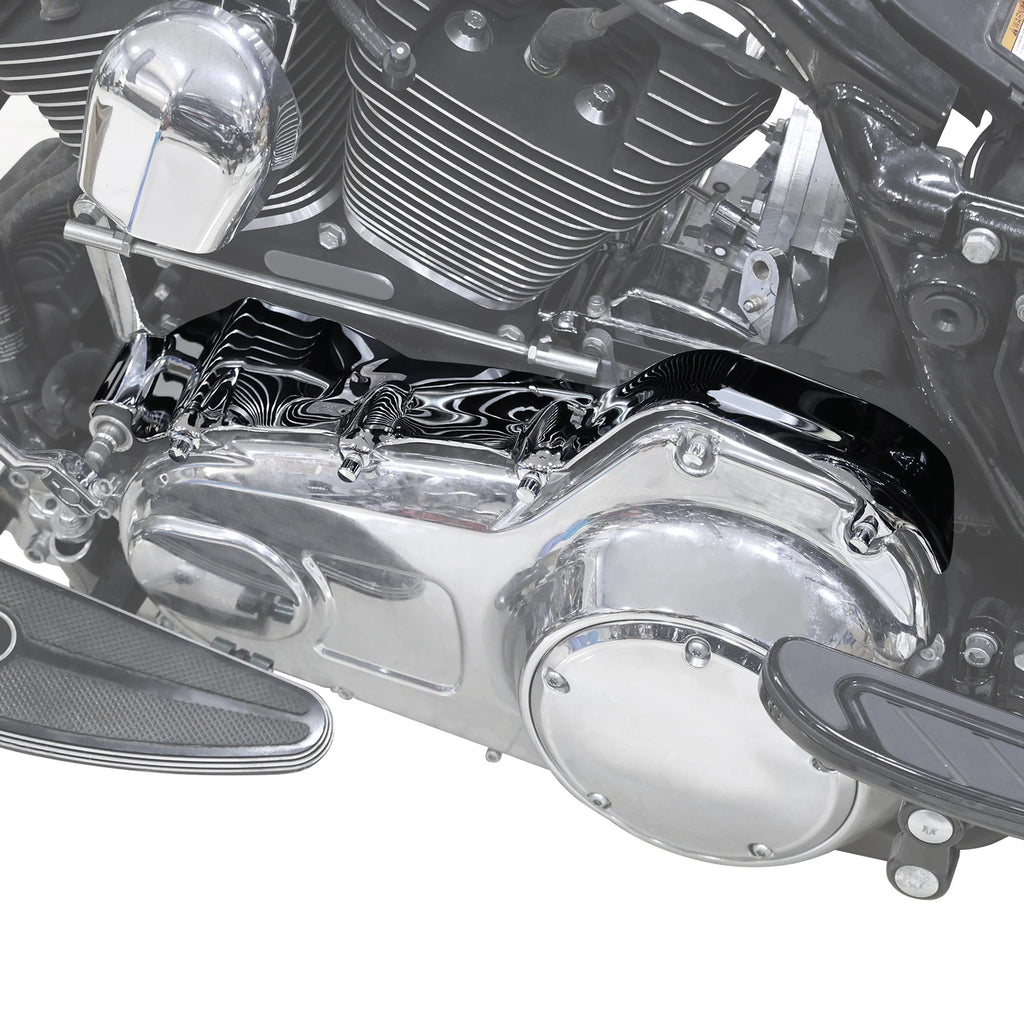 Chrome Inner Primary Covers Trim for Harley Touring Electra Glide Trike (2009–2016)