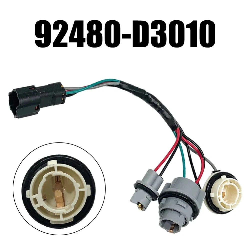 Car Rear Tail Light Lamp Socket & Wire 92480-D3010 For Hyundai Tucson 2016-2018