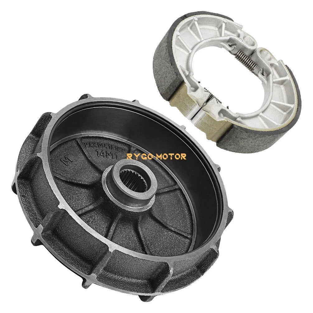 Rear Brake Drum Hub & Shoes for Honda Foreman 500 TRX500FE TRX500FM (2014–2019)