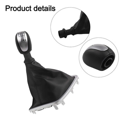 Leather Shift Knob Cover for Renault Laguna 3 (2007–2015)