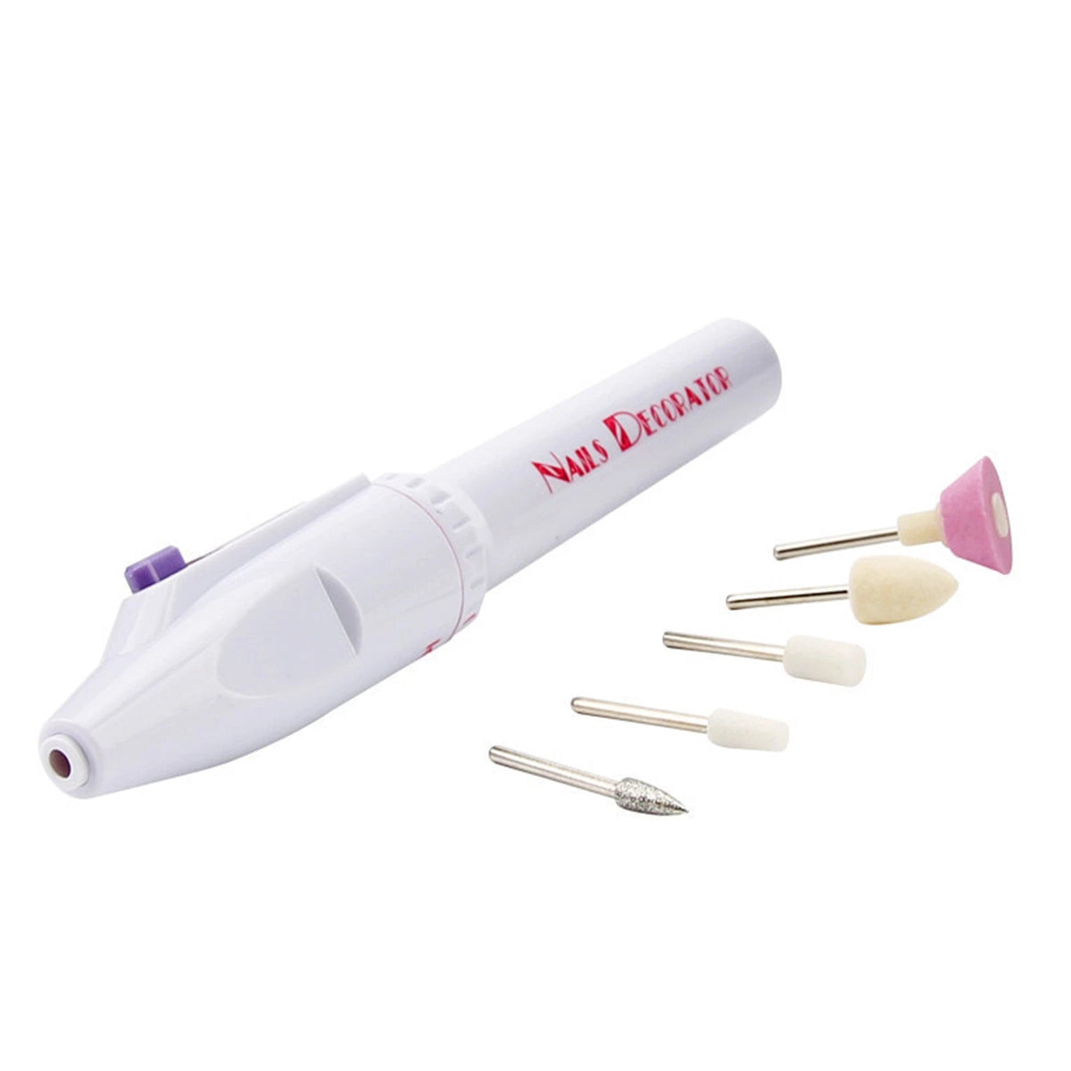 Electric Nail Drill for Home DIY Manicure Pedicure Shaping Tool