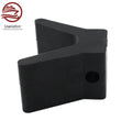 V Bow Stop for Boat Trailer (Non Marking Polyurethane, 2 Inch Mounting Width)