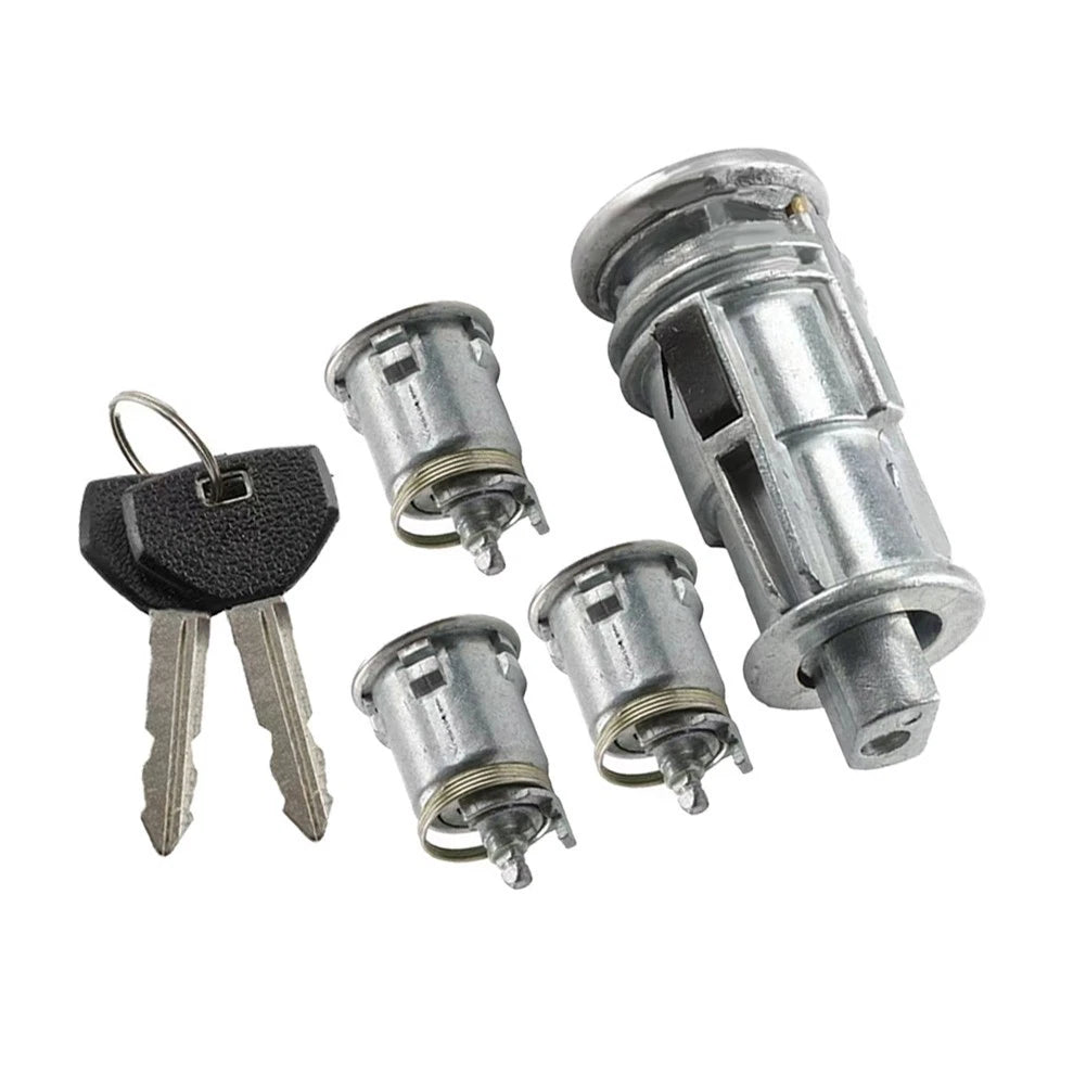 6pcs Ignition Switch Lock Key Set for (No Programming Required)