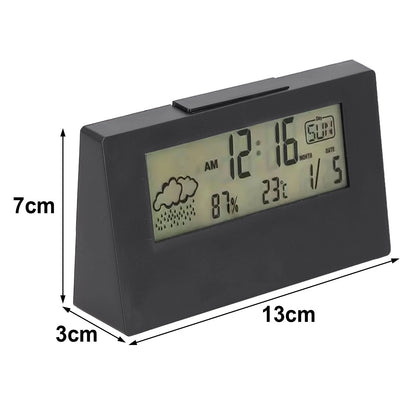 Luminous Thermohygrometer Alarm Clock for Personal Comfort
