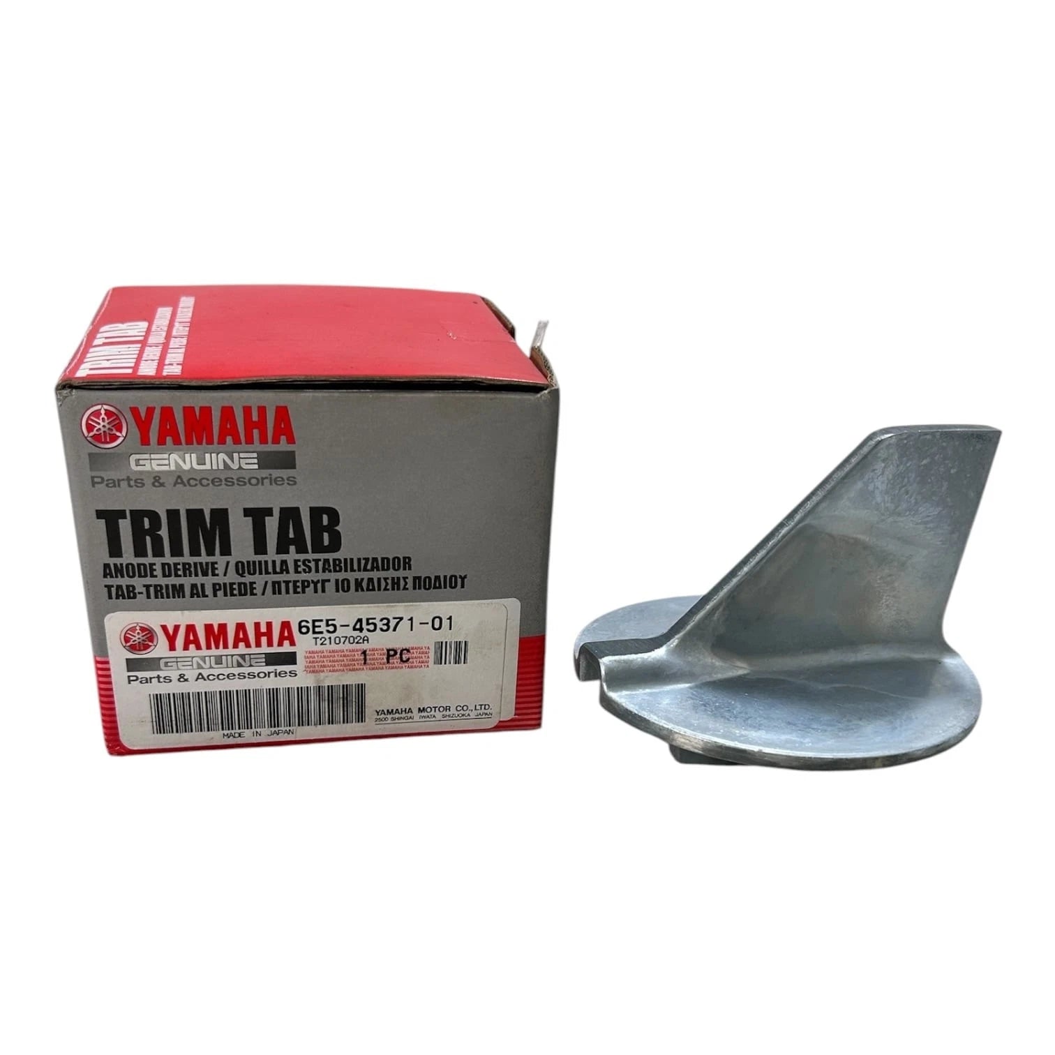 Zinc Anode for Yamaha 6E5-45371-01 (Marine)