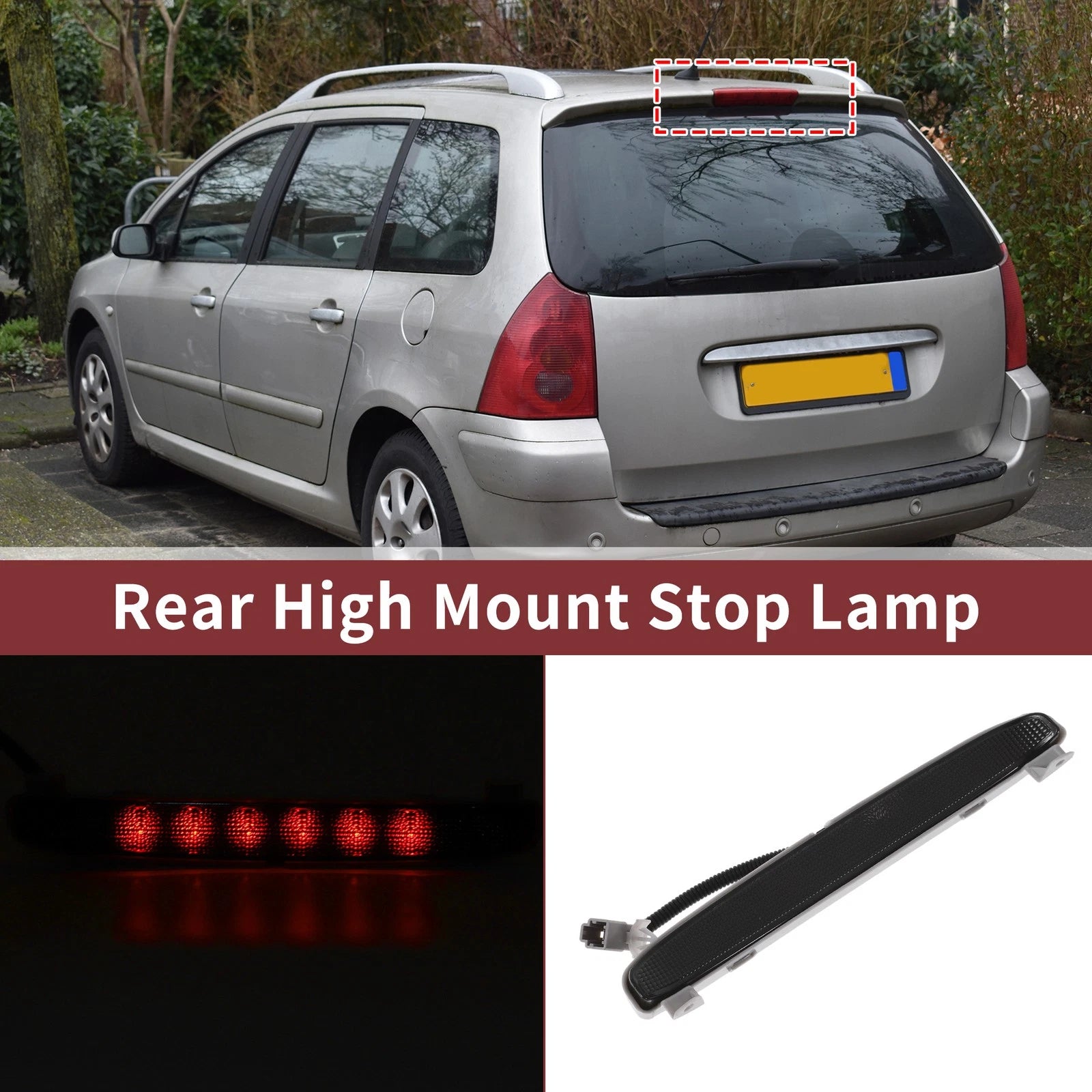 LED Third Brake Light Replacement for Honda Civic EX 2 Door Coupe (2016–2021)