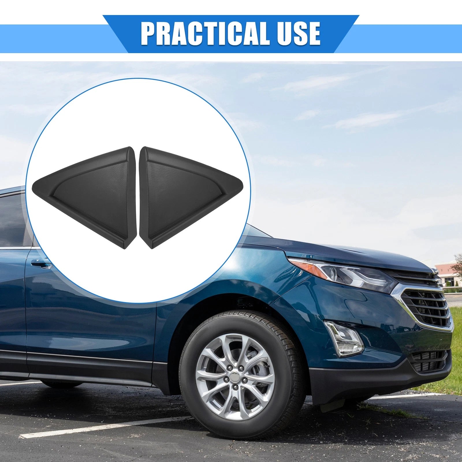 Mirror Corner Triangle Fender Covers Rear Left Right for Chevrolet Cruze (2011–2015)