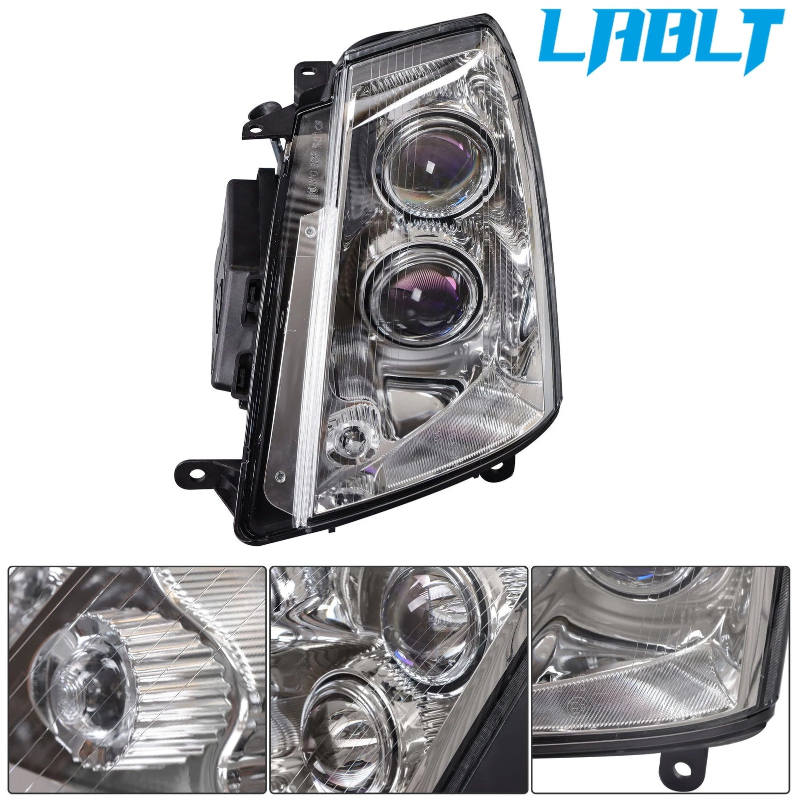 Driver Left Halogen Headlight Assembly for Cadillac STS (2005–2011)