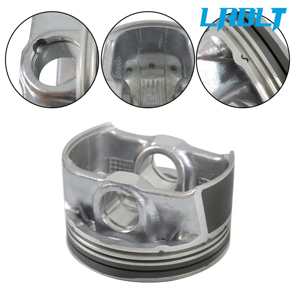 Piston Kit & Connecting Rod & Main Rod Bearings for Hyundai Kia 2.0 (2014–2018)