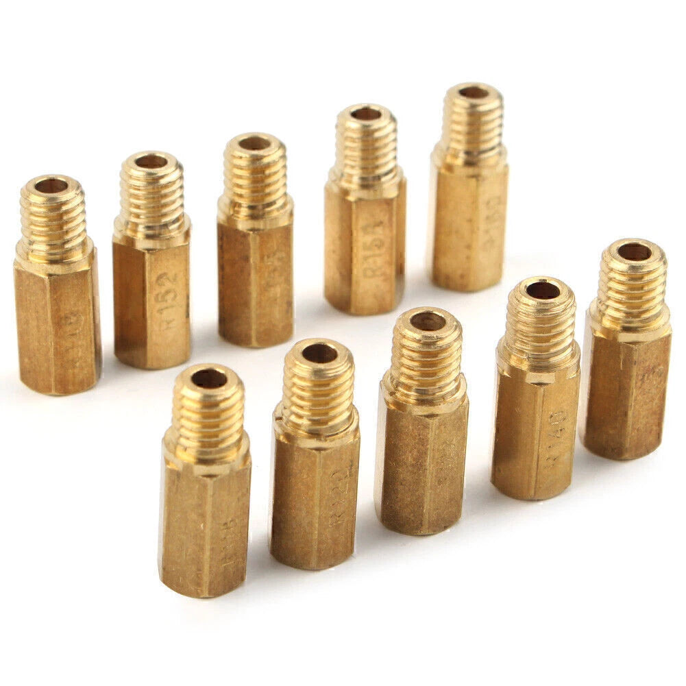 10PCS Main Jets Kit for PWK Carburetor (Fit PE OKO KOSO)