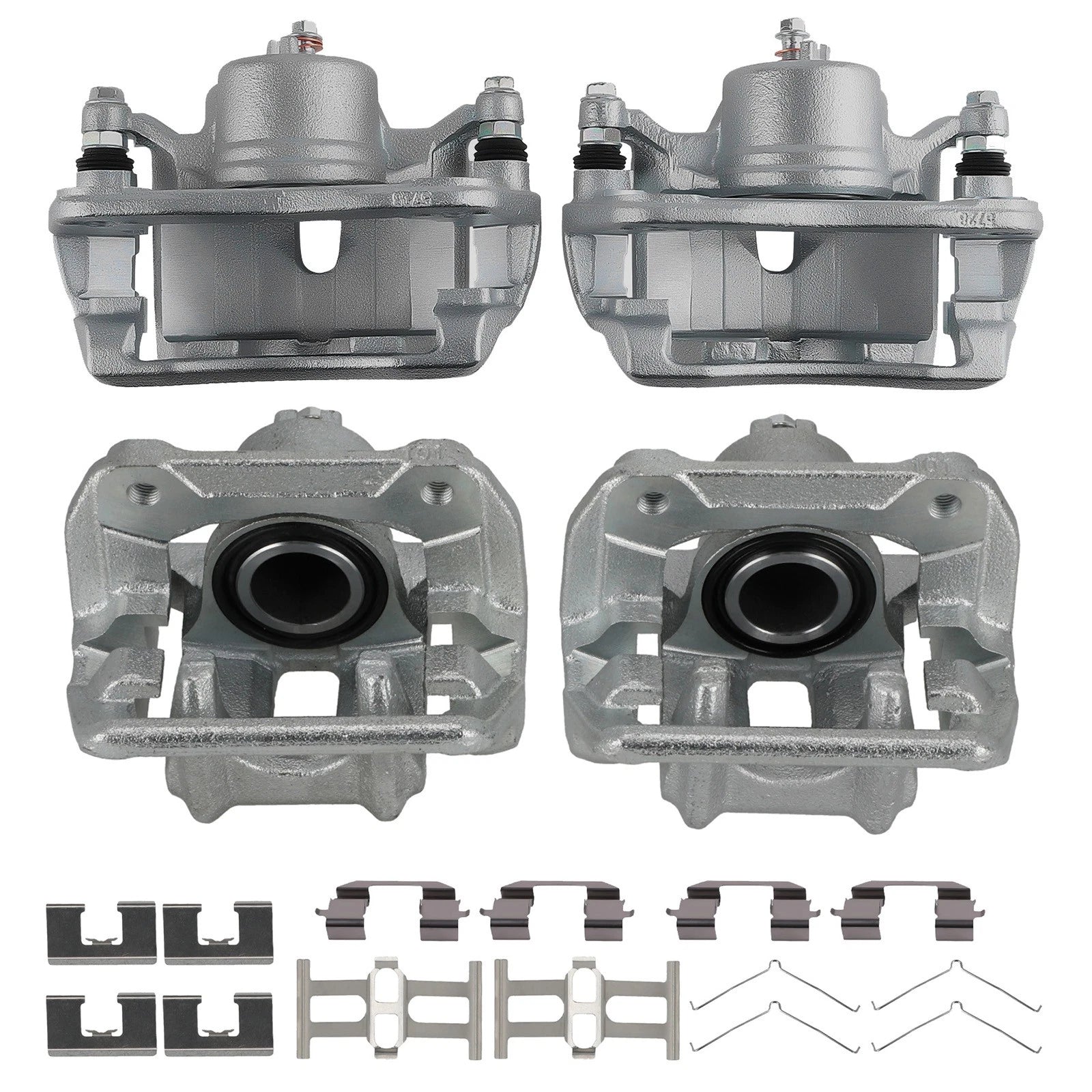Disc Brake Caliper Full Set for Honda Element (2003–2011) Front + Rear