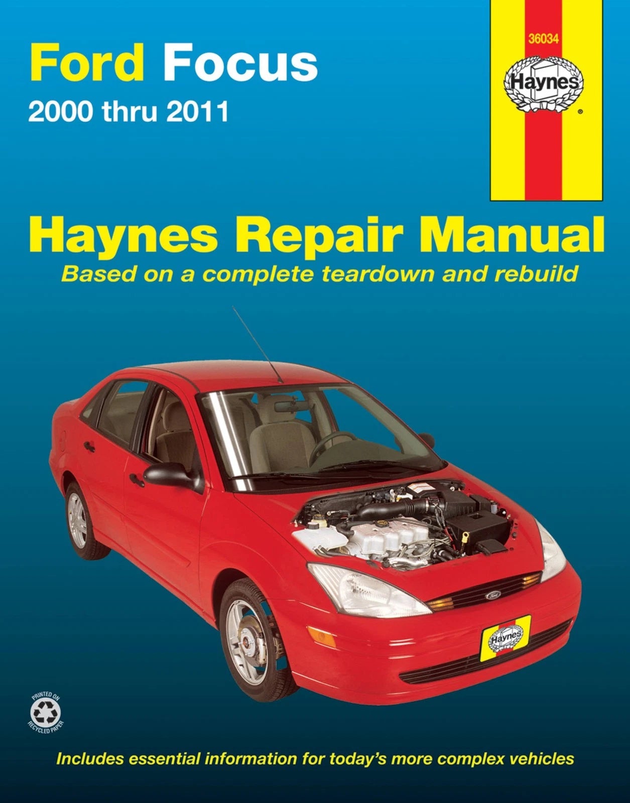 Haynes Manual for Ford Focus (2000–2011) - Complete Repair Guide