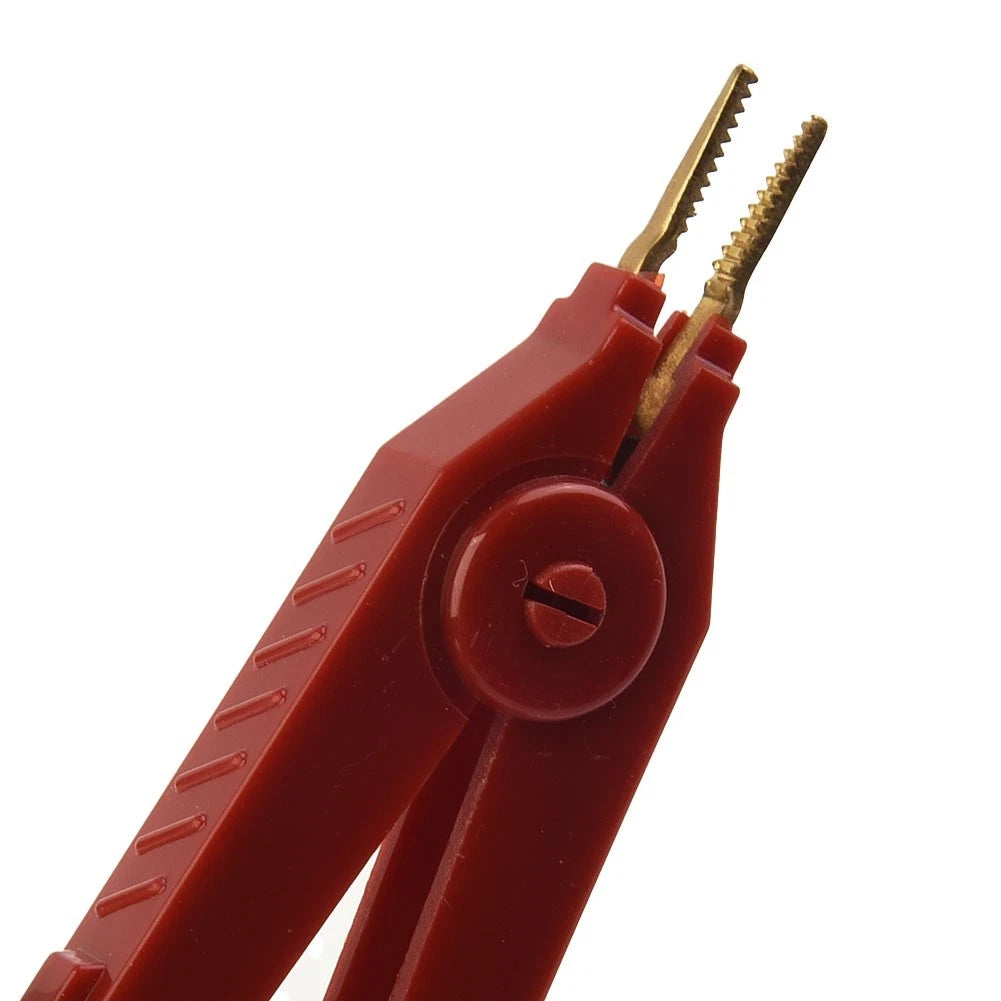 2X Test Clips for Automotive Accessories - Black & Red Gold Plated