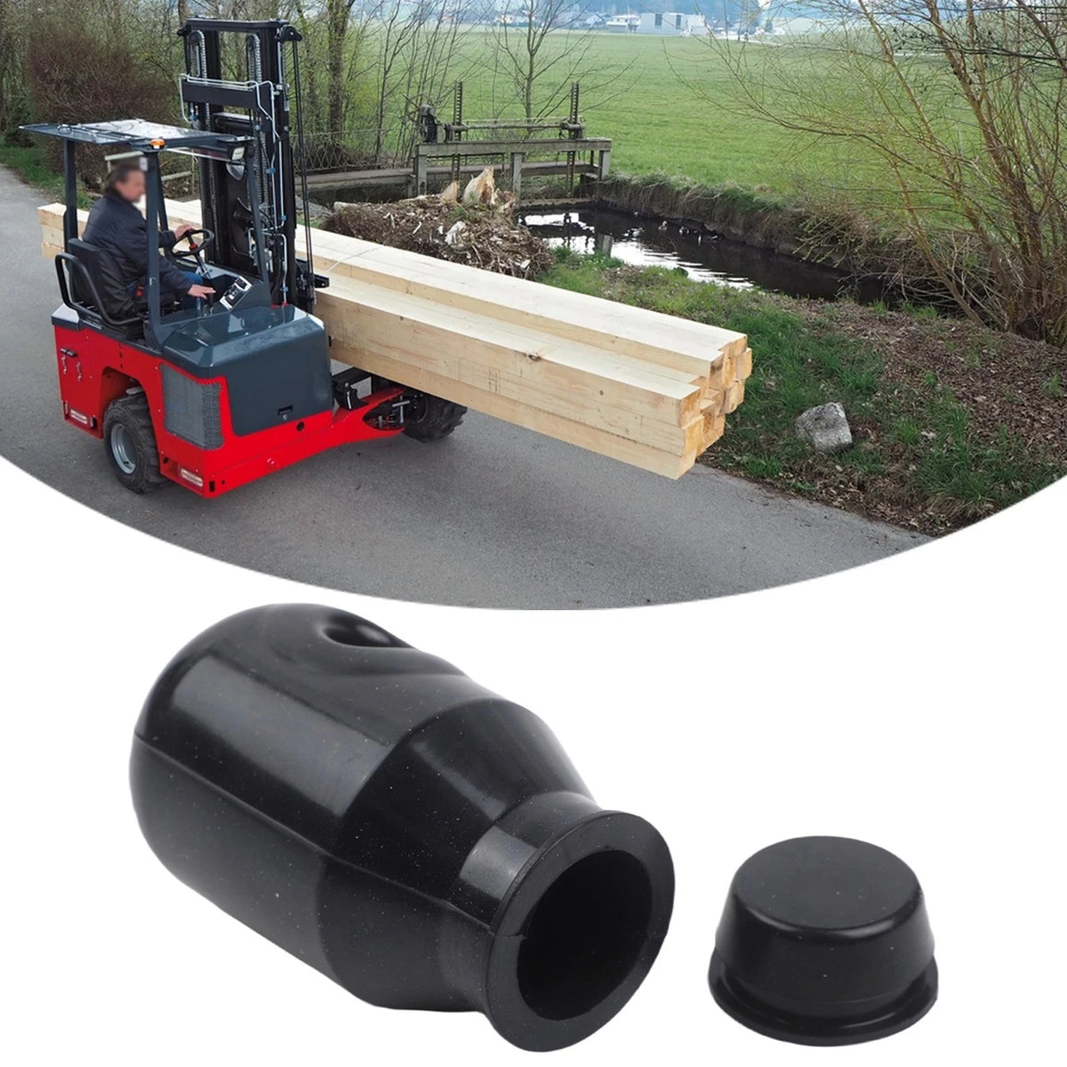 Replacement For Manual Forklift Fuel Tank and Hydraulic Cylinder Components Set